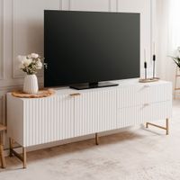 ⭐ NEU - Kommode Sideboard TV Schrank Anrichte Holz Weiss 265-Fr Frankfurt am Main - Innenstadt Vorschau