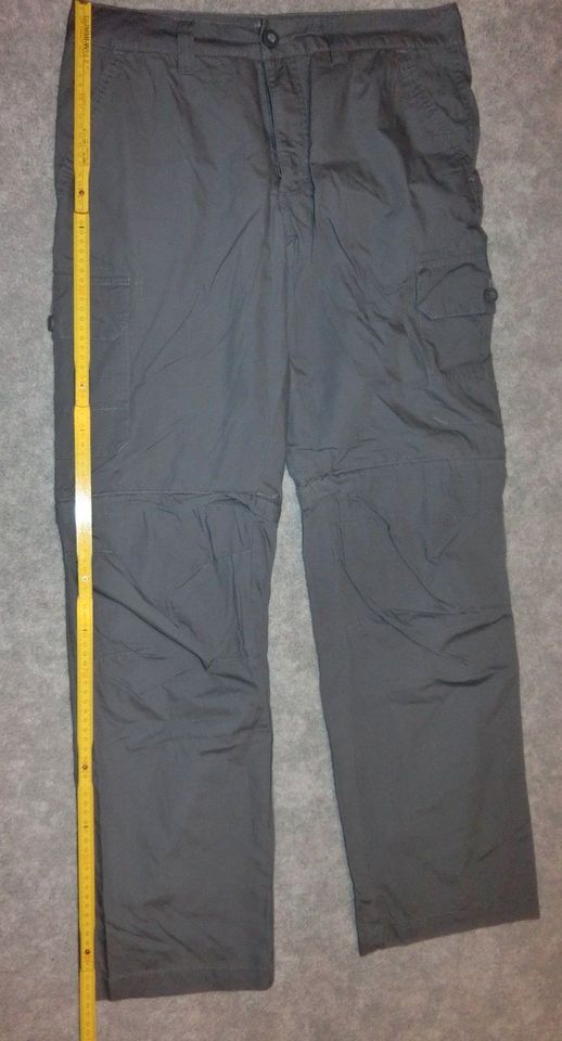 Herren Outdoor Zipp Zip Hose M 48 Maße Beine abnehmbar RV Bermuda in Dettingen an der Iller