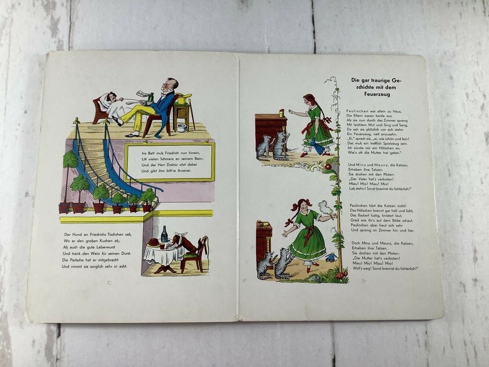 Der Struwwelpeter Pestalozzi Verlag Buch ca 1950 in Wittingen