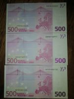500 Euro Schein Banknoten Serie N, Serie X, Serie V Bergedorf - Hamburg Lohbrügge Vorschau
