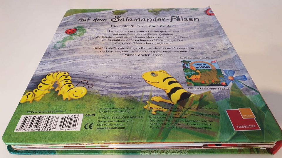 Kinderbuch # auf dem Salamander Felsen # Pop- up-Buch für 5€ in Essen