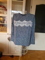Pullover Blau Neu Gr. 38 M Spitze Pulli Atmosphere Niedersachsen - Geestland Vorschau
