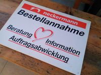 Neckermann-Bestellannahme-Schild - für Sammler Sachsen - Pöhl Vorschau
