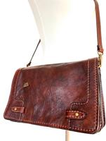 THE BRIDGE*TASCHE*LEDER*VINTAGE*SCHULTERTASCHE*ROT BRAUN*CLUTCH* Niedersachsen - Osnabrück Vorschau