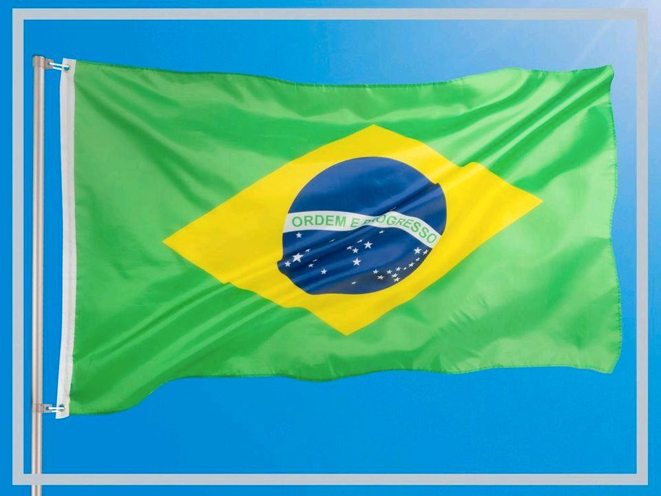 [Neu] Brasilienflagge 150x90cm in Frechen