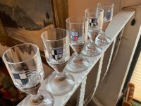 5 Likörglaser aus Oberfranken, Pressglas, Größe ca. 10,0 cm. Hessen - Mainhausen Vorschau