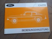 Ford Capri MK1b Bedienungsanleitung Saarland - Nohfelden Vorschau