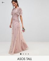 ASOS tall Abendkleid Kleid Perlen rosa 32 Baden-Württemberg - Gärtringen Vorschau