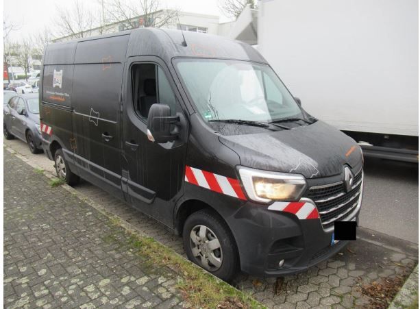 Transporter Renault Master EZ 5/22 Energy Blue dCi 150 L3H2 schwarz AHK Deluxe Ausstattung in Offenbach