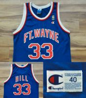 Grant Hill Detroit Pistons Ft Wayne JERSEY Champion NBA 50 Gold Baden-Württemberg - Mannheim Vorschau