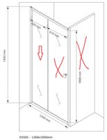 Seitenwand, Duschabtrennung Schiebetür NANO Echtglas EX505 Nordrhein-Westfalen - Bergisch Gladbach Vorschau