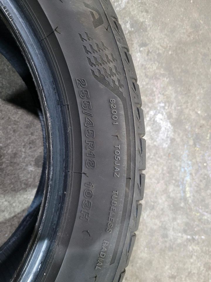 2x 255/45 R18 Bridgestone Turanza T005, Sommerreifen in Reken