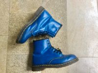 Dr. Martens Royalblau blau 11 1/5 Air Leder Schnürstiefel azur Bayern - Ustersbach Vorschau