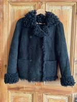 MARGARET HOWELL sheepskin shearling jacket black schwarz jacke Pankow - Weissensee Vorschau