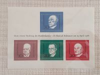 Briefmarken-Set zum Todestag von Konrad Adenauer Altona - Hamburg Iserbrook Vorschau