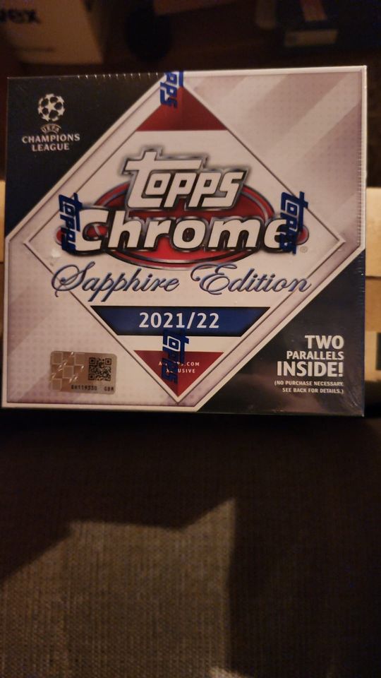 Topps Chrome Sapphire Edition UEFA Champions League 2021-22 in Roßdorf