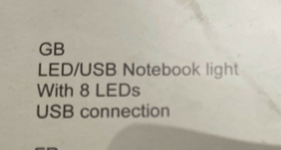LED/USB Notebook Leuchte in Löhne