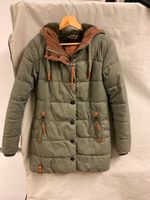 NAKETANO Parka/Winterjacke/Wintermantel Grün/Braun Größe S Sachsen-Anhalt - Magdeburg Vorschau