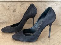 Sergio Rossi Pumps dunkelblau blau velour 36,5 Frankfurt am Main - Nordend Vorschau