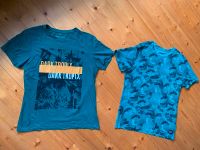 2 x Herren T-Shirt grün gemustert Gr. M Schleswig-Holstein - Rantzau Vorschau