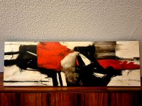 Bild Jim Stone "Red Profile" Wandbild Kunst Malerei Abstrakt Harburg - Hamburg Wilstorf Vorschau