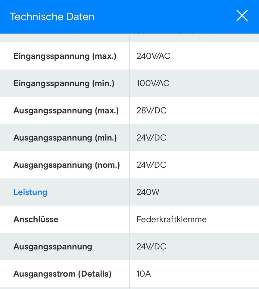 Puls Dimension QS10.241 Netzteil in Göppingen