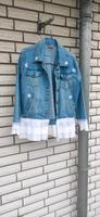 Jeansjacke mit Spitze L Nordrhein-Westfalen - Niederkassel Vorschau