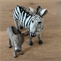 Schleich Esel klein und Zebra Eimsbüttel - Hamburg Schnelsen Vorschau