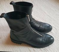 Schwarze Zara Trafaluc Leder Boots Gr.41 Friedrichshain-Kreuzberg - Friedrichshain Vorschau