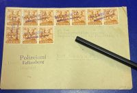 SBZ 10 Fach MEF Polizei Falkenberg nach VP Leipzig  Briefmarke Brandenburg - Frankfurt (Oder) Vorschau
