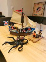 Playmobil Rotrock Schiff mit Piraten und  Krake Niedersachsen - Schüttorf Vorschau