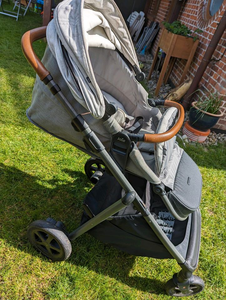 Kinderwagen Joie Aeria Signature Oyster grau Sportaufsatz Buggy in Eckernförde