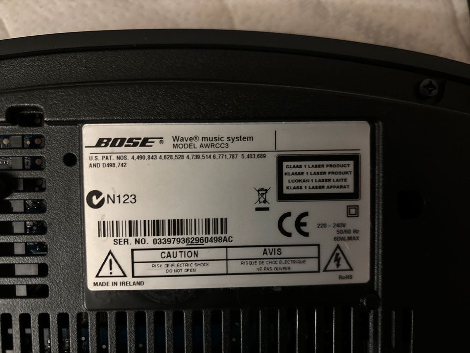 BOSE Wave Musiksystem mit Defekt in Augsburg