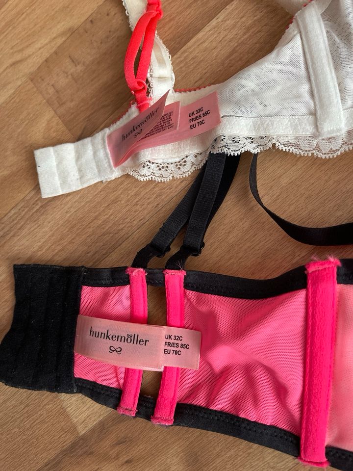 2 Hunkemöller BH‘s / Größe 70 C in Hoyerswerda