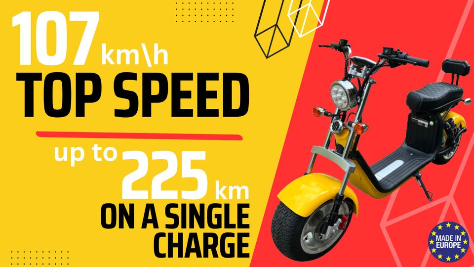 E-Roller, E-Scooter, E-Motorroller | Die max. Leistung über 20kW in Sassnitz