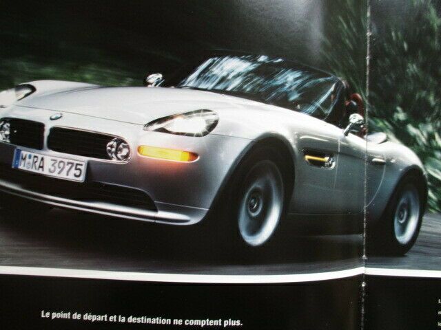 BMW Z8 Roadster Katalog E53 Vorstellung A5 Format Deutsch 1999 in Minden