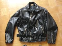 Chopper-Leder-Jacke, -Biker Jacke mit Fransen Bayern - Moosburg a.d. Isar Vorschau