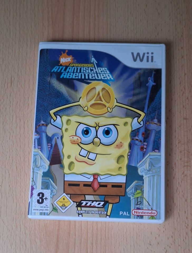 Wii Spiel Spongebobs Atlantisches Abenteuer in Kiel