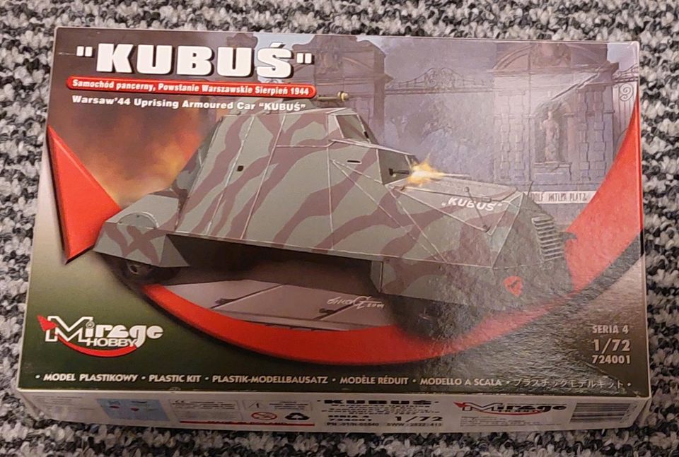 Mirage Hobby 724001 Kubus 1:72 Polnische Heimatarmee Neu in Steinigtwolmsdorf