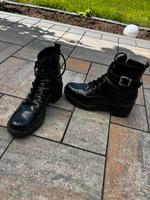 Damen Stiefel schwarz Gr. 38 Hessen - Erlensee Vorschau