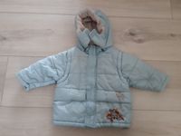 Winterjacke Anorak  Gr. 74 / 80 in hellblau mit Kapuze zum Abnehm Sachsen - Olbernhau Vorschau