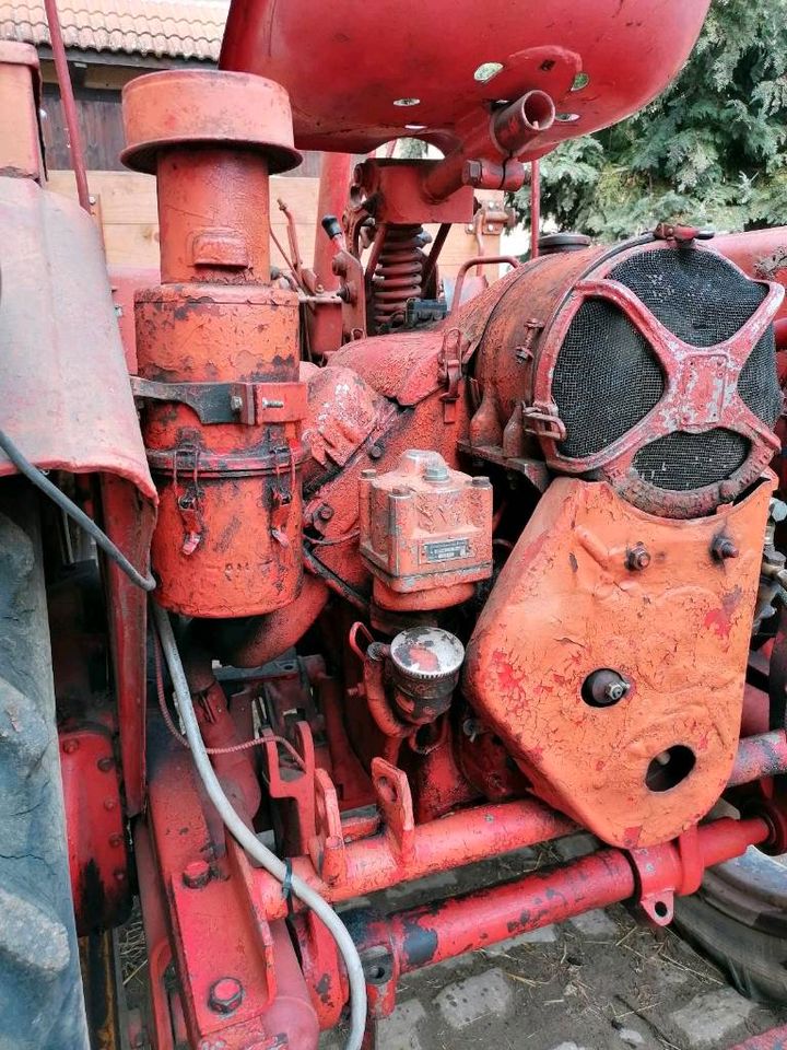 Traktor Geräteträger Gt124 Rs09 mit Pritsche und Heckhydraulik in Freyburg (Unstrut)