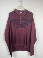 Vintage Half-Zip Sweater - Retro Pullover - Oldschool -90s- Gr. M Niedersachsen - Neuenhaus Vorschau