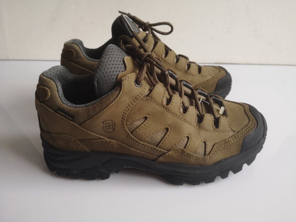 Damen Wander Schuhe HANWAG GTX LADY Gr 37,5 oliv grün Nubuk in Duisburg