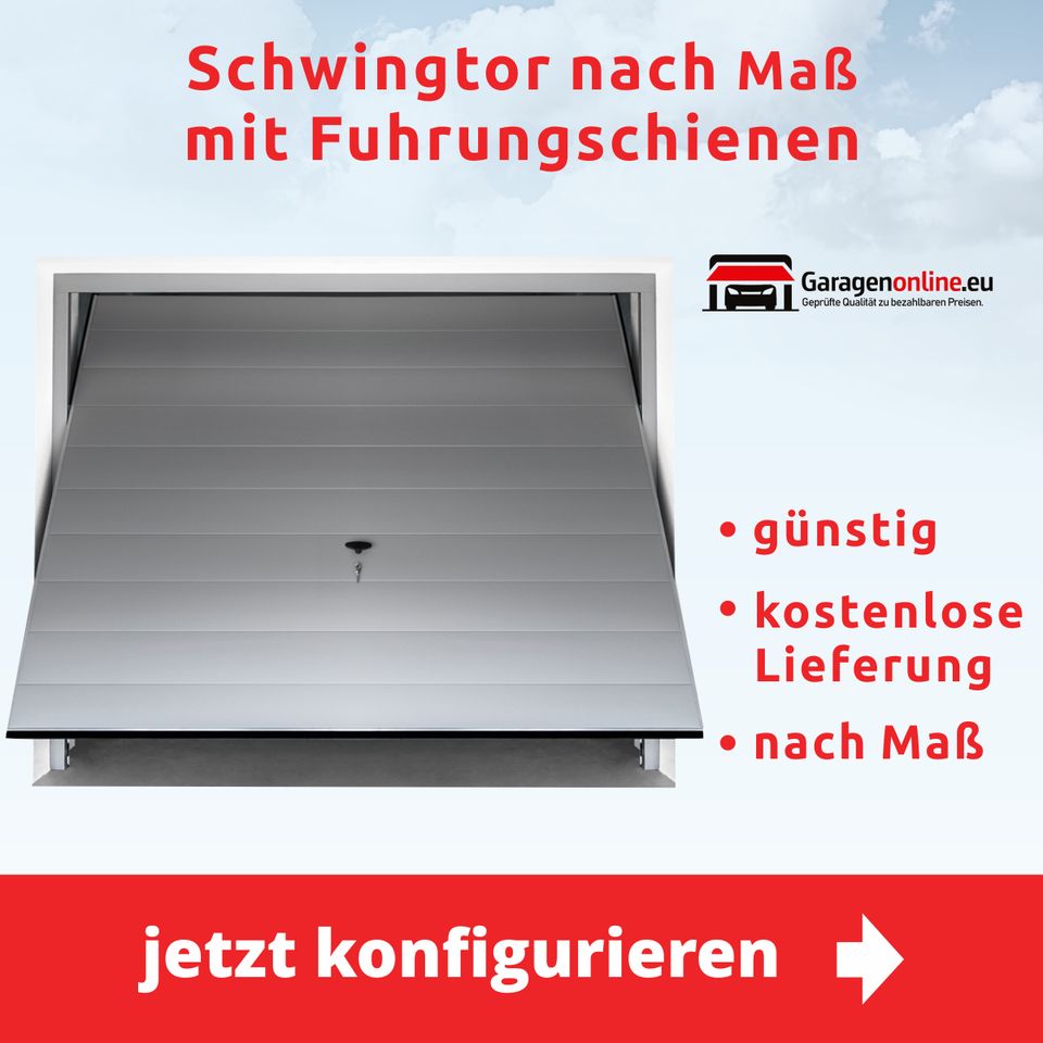 ⭐Tor Garage ⚡Schwingtor nach Maß aus Polen für DDR Normgaragen⚡ GARAGENTOR KONFIGURATOR KOSTENLOSE VERSAND  Garagentore nach Maß  Schwingtor optional mit Fenster  Kipptor aus Polen ⭐ in Berlin