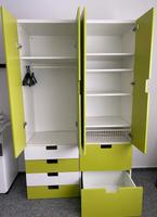 3x IKEA STUVA Schränke – Korpus Weiß, Fronten Grün/Weiß – als Set Niedersachsen - Verden Vorschau