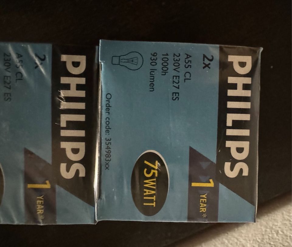 Leuchtmittel Philips 75W A55 CL 230V E27 ES 1000h 930 Lumem in Freising