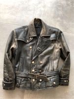 Motorradlederjacke, Vintage, Größe S, Herren Dortmund - Brackel Vorschau