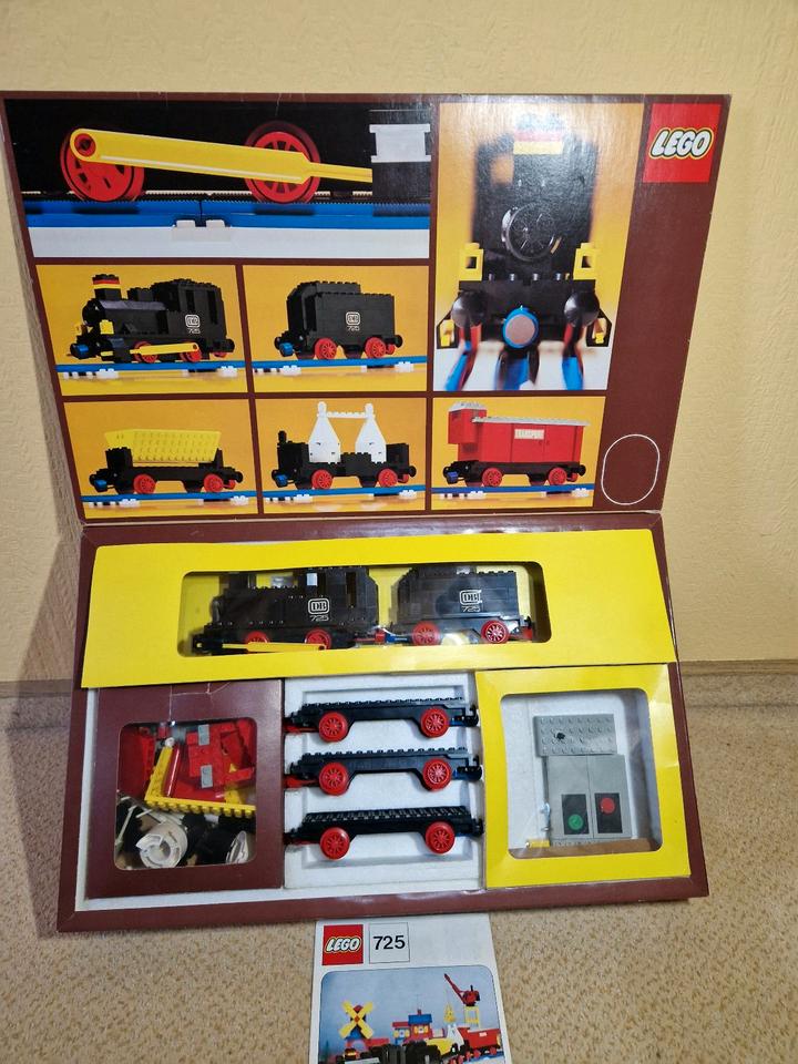 LEGO Eisenbahn Town: Güterzug Freight Train Set (725-2) Mit OVP in Gundelfingen a. d. Donau