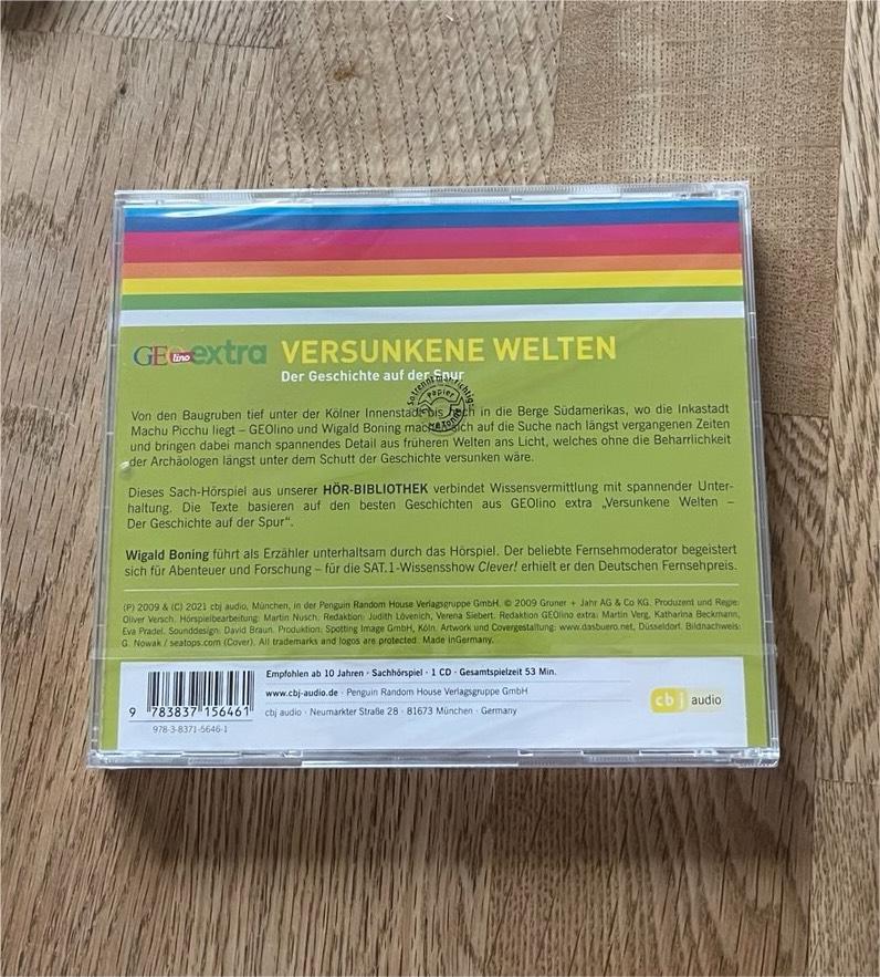 GEO GEOlino extra CD Versunkene Welten Geschichte Wigald Boning in Essen